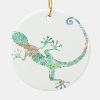 Gecko Ceramic Ornament