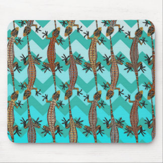 gecko chevron mouse pad