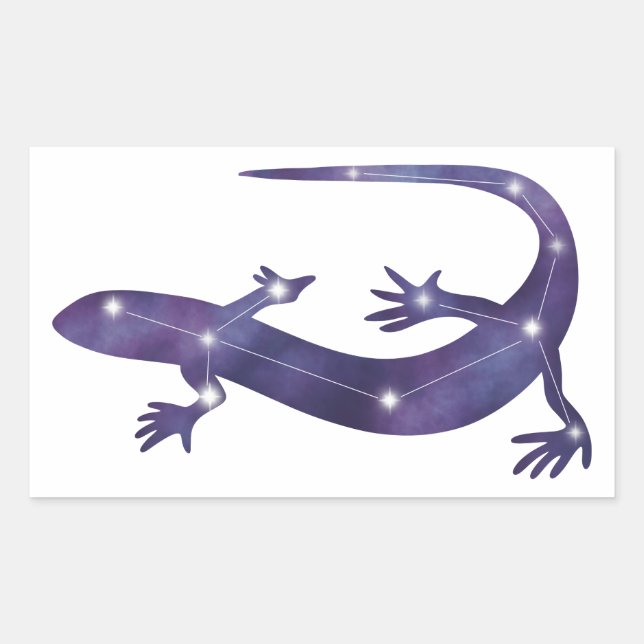 Gecko Constellation Sticker (Front)