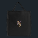 Gecko Embroidered Tote Bag<br><div class="desc">The stock embroidery designs shown on this page have been copyrighted. ©1990-2008 Dakota Collectibles. ALL RIGHTS RESERVED. The designs are reproduced with the prior, written consent of Dakota Collectibles. Making a copy, by any means, of this artwork is a violation of copyright law.</div>