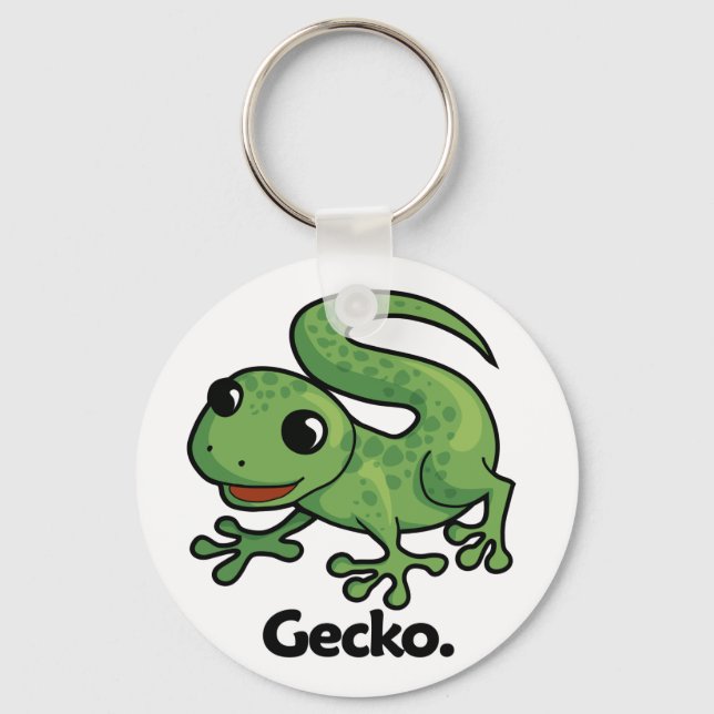 Gecko Gecko. Keychain (Front)