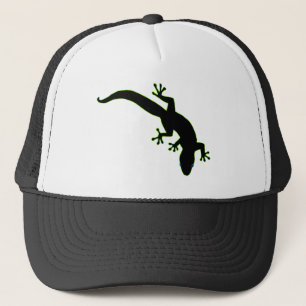 GECKO Green Outline Trucker Hat