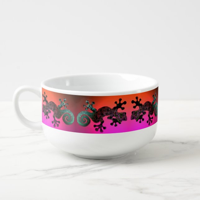 gecko in my soup mug (Right)