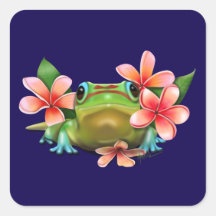 Gecko in the Plumeria