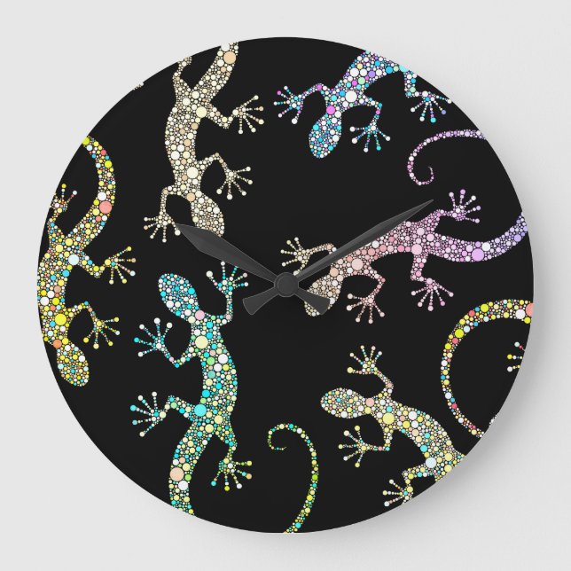 Gecko Large Clock (Front)