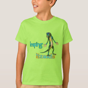 Gecko Leaping Lizards  T-Shirt