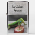 Gecko Licking a Grape