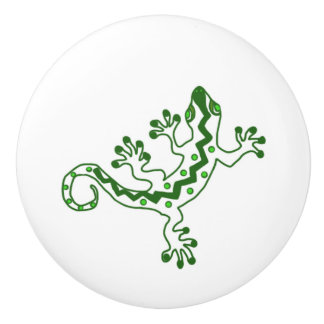 Gecko Lizard Cabinet Knob