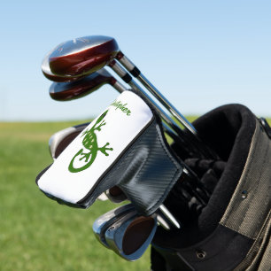Gecko Lizard Design Golf Head Cover
