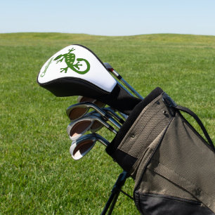Gecko Lizard Design Golf Head Cover