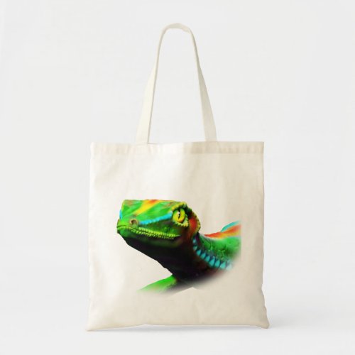 Gecko Lizard Rainbow Colors Tote_Bag Tote Bag