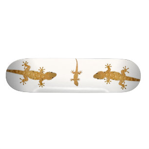 Gecko lizard reptile skateboard deck
