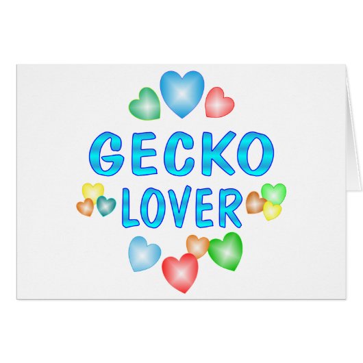 GECKO LOVER CARDS (Front Horizontal)
