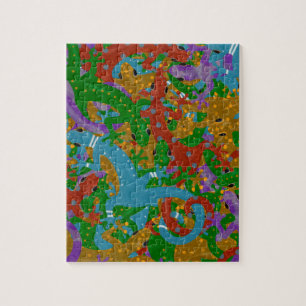 Gecko Mania Jigsaw Puzzle