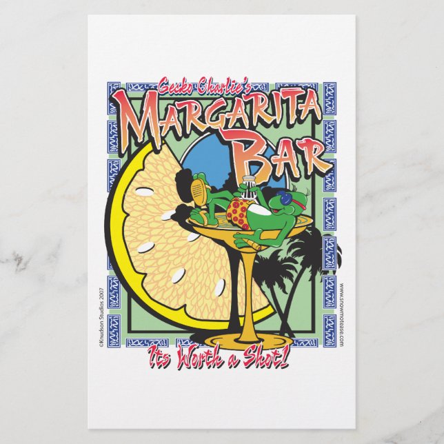 Gecko-margarita-LIMEDESIGN Stationery (Front)