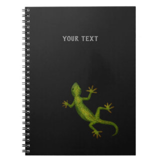 Gecko Notebook with (or without) your Text