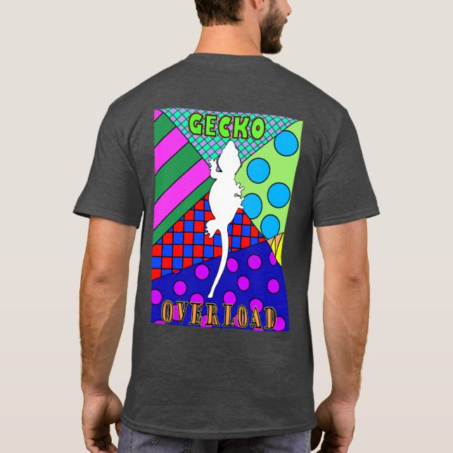 Gecko Overload Poster Shirt (Back)