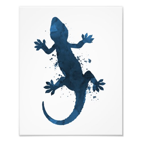 Gecko Photo Print