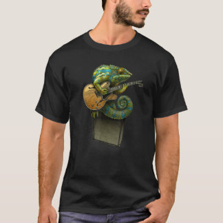 Gecko Plays The Guitar Music T-Shirt