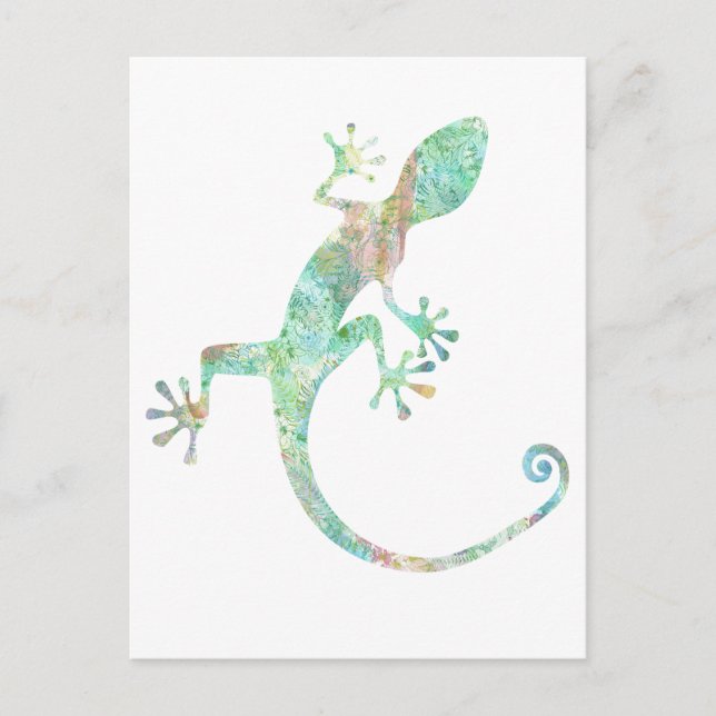 Gecko Postcard (Front)