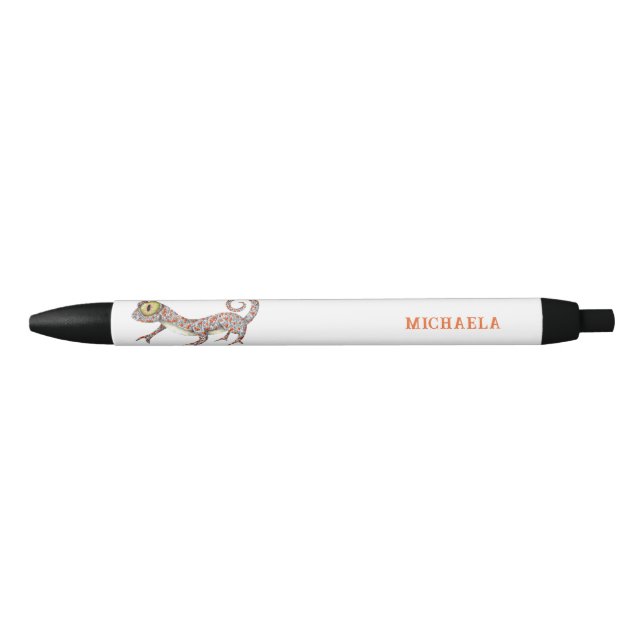 Gecko Reptile Personalized Pen (Front)