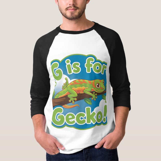 gecko t-shirt design (Front)