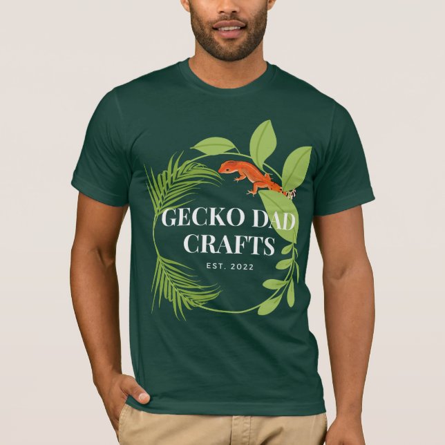 Geckodad crafts  T-Shirt (Front)