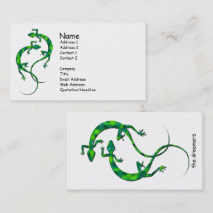 Geckos Business Card