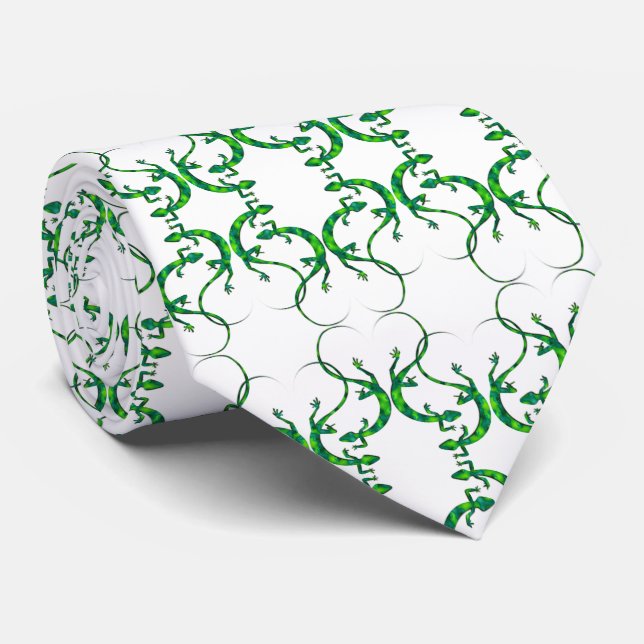 Geckos Neck Tie (Rolled)