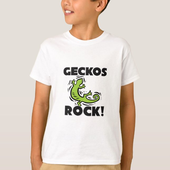 Geckos Rock T-Shirt (Front)