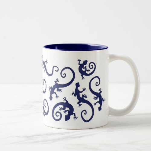 geckos_SAPHIRE_mug Two_Tone Coffee Mug