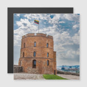 Gediminas tower in Vilnius, Lithuania (Front/Back)