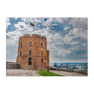 Gediminas tower in Vilnius, Lithuania Acrylic Print