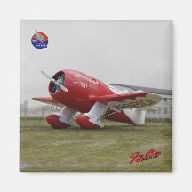 Gee Bee Super Sportster R-2 2 Inch Square Magnet