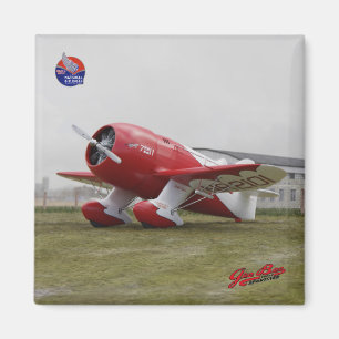 Gee Bee Super Sportster R-2 2 Inch Square Magnet