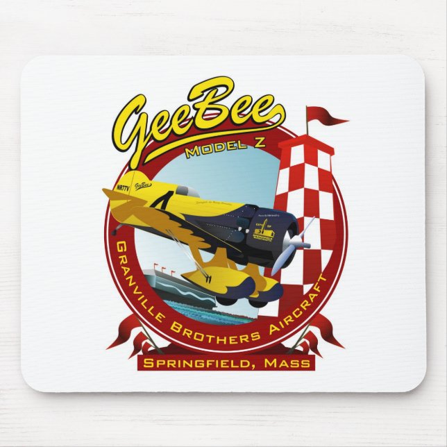 Gee Bee Z Mouse Pad (Front)