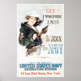 Gee I Wish I were a MAN Poster