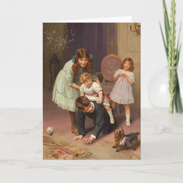 Gee-Up | Arthur John Elsley Card (Front)