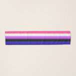 Geebot's Genderfluid Colors Gradient Pride Flag Scarf<br><div class="desc">Pride colors from Geebot!
Genderfluid colors pride flag: Show your pride with this light and airy pride scarf.</div>