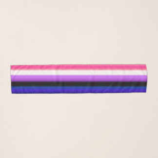 Geebot's Genderfluid Colors Gradient Pride Flag Scarf