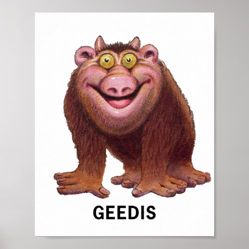 Geedis Art Print