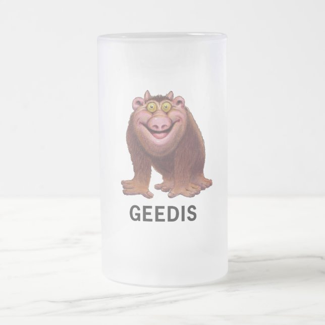 Geedis Frosted Beer Mug (Center)