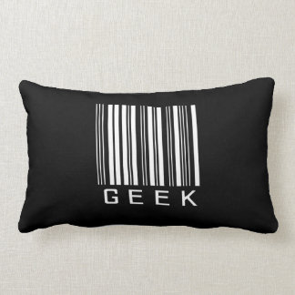 Geek Barcode Lumbar Pillow