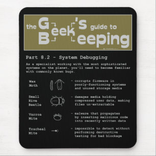 Geek Beekeeping (Debugging) - Mousepad