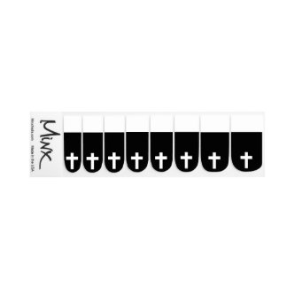 GEEK/Cross nail Cross Nail Minx Nail Wraps