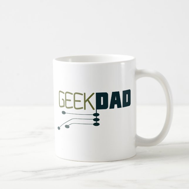 Geek Dad Coffee Mug (Right)