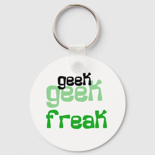 Geek Freak Keychain