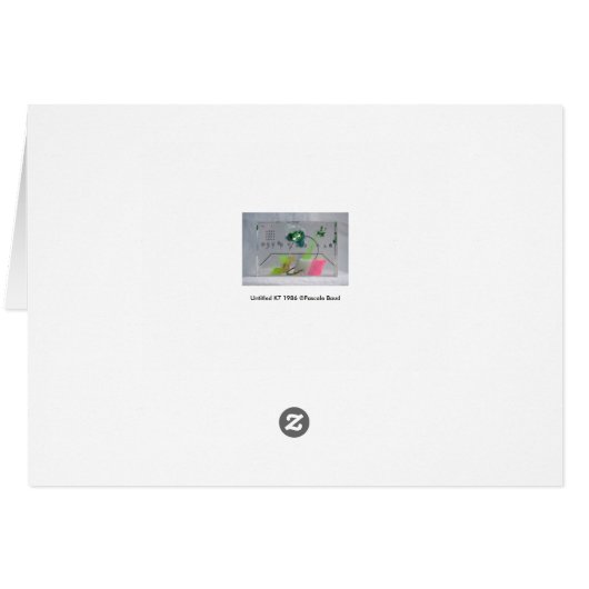 Geek Gem K7 1986 Mixed-media Card (Back Horizontal)