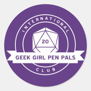 Geek Girl Pen Pals Stickers