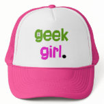 Geek Girl Trucker Hat